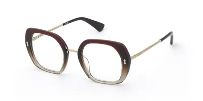 Nina Ricci Vnr453 0ah7 Men's Glasses Brown Size 50 - Free Lenses - Blue Light Block Available In Multi