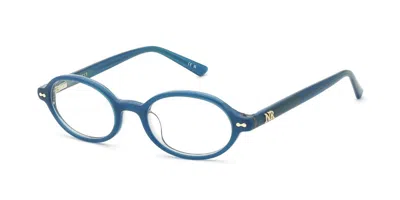 Nina Ricci Vnr466 09lc Women's Glasses Blue Size 50 - Free Lenses - Blue Light Block Available
