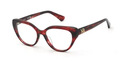 Nina Ricci Vnr467 0vc8 Women's Glasses Tortoiseshell Size 52 - Free Lenses - Blue Light Block Available In Brown