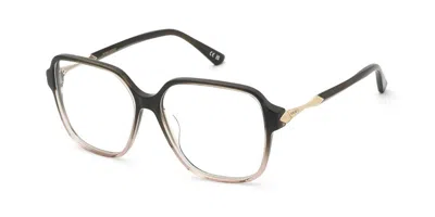 Nina Ricci Vnr472 0acz Women's Glasses Black Size 56 - Free Lenses - Blue Light Block Available In Brown