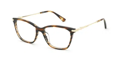 Nina Ricci Vnr473 09rs Women's Glasses Tortoiseshell Size 52 - Free Lenses - Blue Light Block Available In Brown