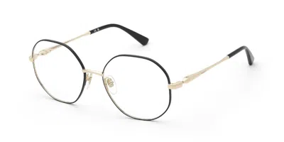 Nina Ricci Vnr475 0301 Women's Glasses Black Size 54 - Free Lenses - Blue Light Block Available In Multi