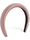 Nina Ricci Voluminous Satin Headband One Size In Pink