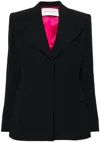 Nina Ricci Single-breasted Cady Blazer In Black