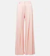 Nina Ricci Pleated Wide-leg Pants In Pink