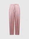 Nina Ricci Pleated Trousers In Pink