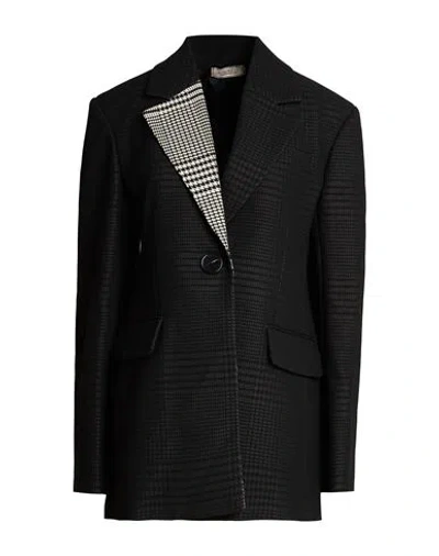 Nina Ricci Woman Blazer Black Size 6 Polyester, Viscose, Elastane