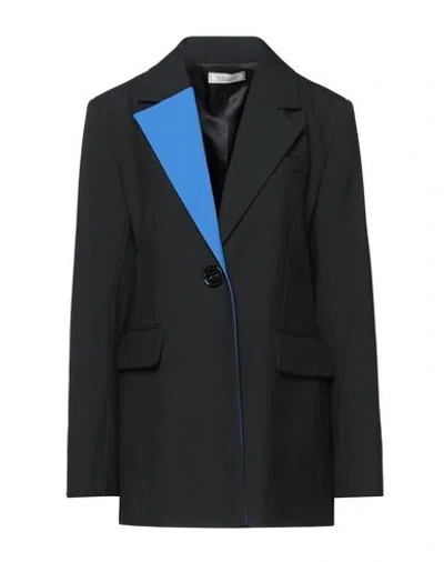 Nina Ricci Woman Blazer Black Size 8 Polyester, Viscose, Elastane