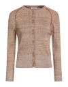 Nina Ricci Woman Cardigan Brown Size M Viscose, Wool, Polyamide In Brown