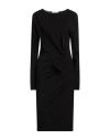 Nina Ricci Bow-detailing Long-sleeve Dress In Black