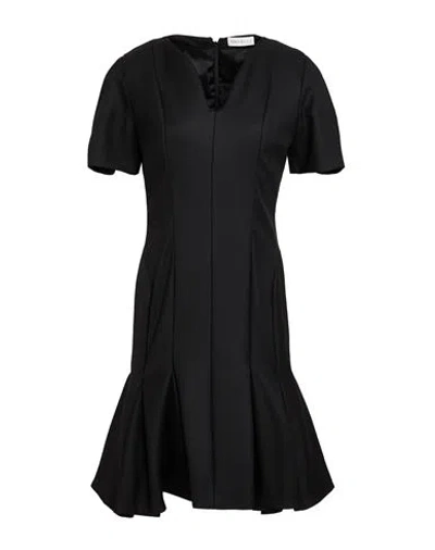 Nina Ricci Woman Midi Dress Black Size 8 Wool