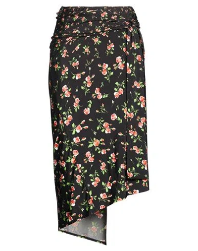 Nina Ricci Woman Midi Skirt Black Size 4 Viscose, Elastane