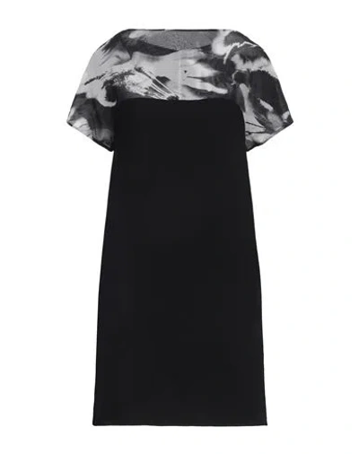 Nina Ricci Woman Mini Dress Black Size 4 Polyester, Silk