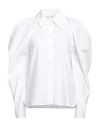 Nina Ricci Woman Shirt Black Size 6 Cotton In Black