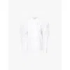 Nina Ricci Woman Shirt Black Size 6 Cotton In Blanc