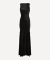Nina Ricci Mermaid Open-back Gown In Black