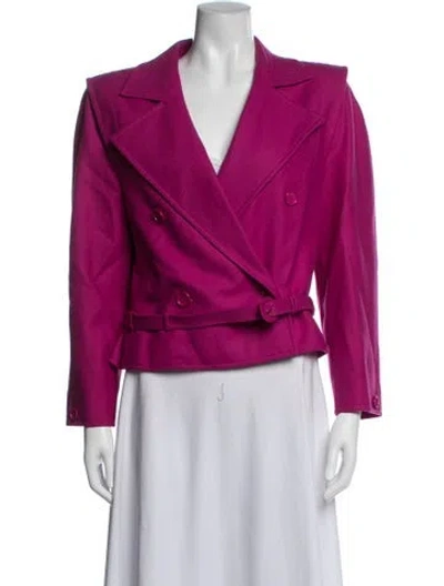 Pre-owned Nina Ricci Wool Blazer In Pink