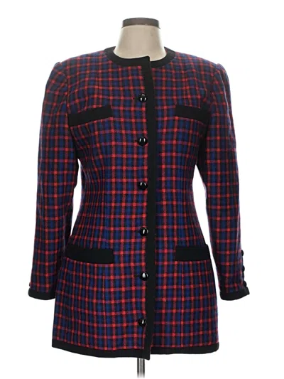Pre-owned Nina Ricci Wool Coat In Red
