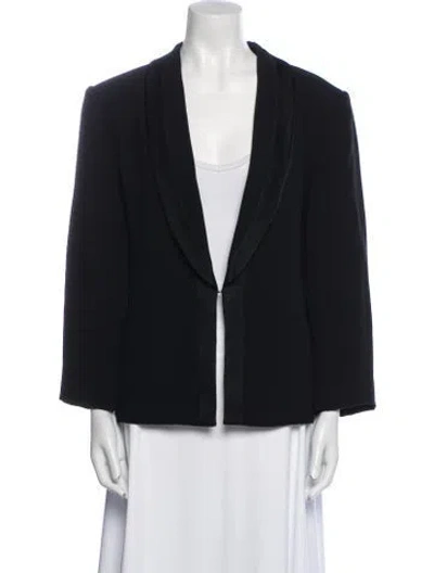 Pre-owned Nina Ricci Wool Jacket In Black