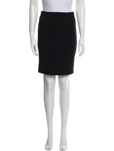 Pre-owned Nina Ricci Wool Knee-length Skirt In Multi