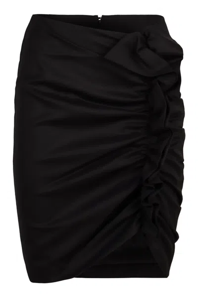 NINA RICCI WOOL MINI SKIRT