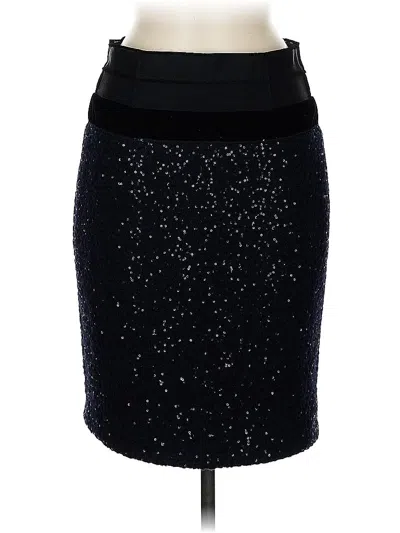 Pre-owned Nina Ricci Wool Skirt In Black