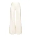 Nina Ricci Wool Trousers In White