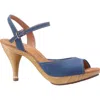 Nina Rock Sandal In Denim