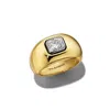 Nina Runsdorf Radiant-cut Diamond Band In 18k Yellow And White Gold,diamond