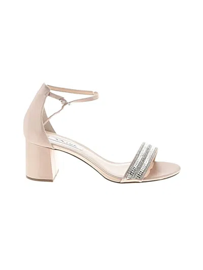 Pre-owned Nina Sandals In Brown