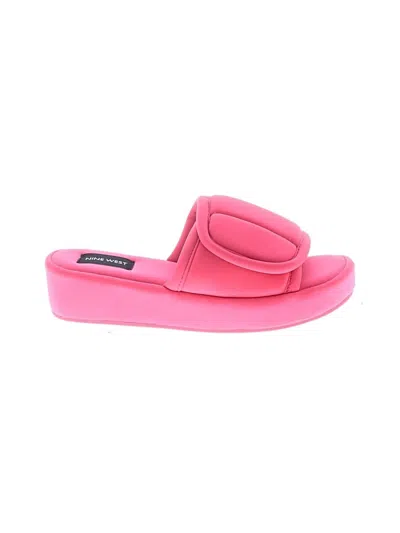Pre-owned Nina Sandals In Pink