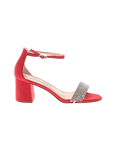 Pre-owned Nina Sandals In Red