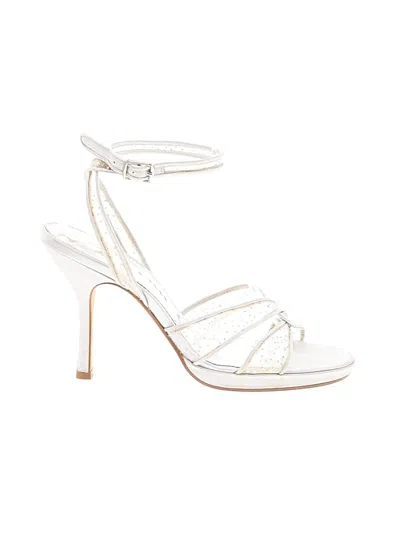 Pre-owned Nina Sandals In White