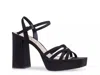 Nina Sarina Platform Sandal In Black