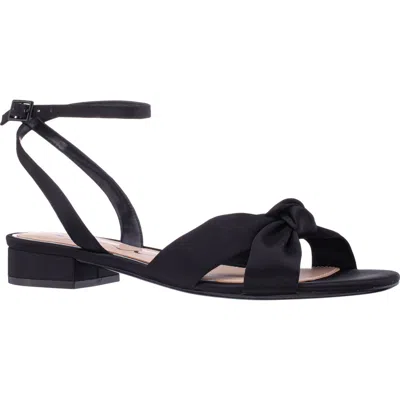 Nina Sulma Ankle Strap Sandal In Black