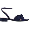 Nina Sulma Ankle Strap Sandal In Navy