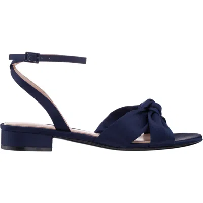 Nina Sulma Ankle Strap Sandal In Navy