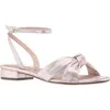 Nina Sulma Ankle Strap Sandal In Platino