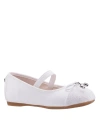 Nina Kids' Toddler And Little Girls Casual Ballet Flats In White