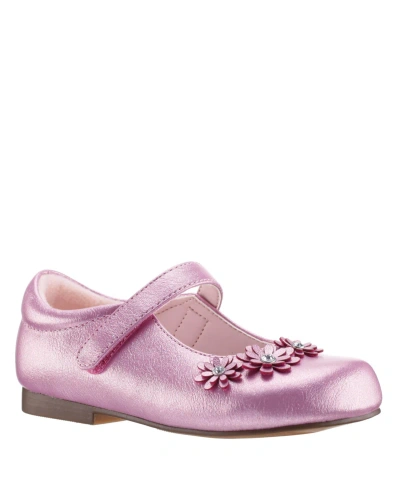Nina Kids' Toddler And Little Girls Dress Mary Jane Strap Closure Shoes In Light Pink