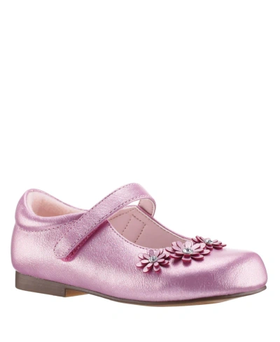 Nina Babies' Toddler And Little Girls Dress Mary Jane Strap Closure Shoes In Light Pink