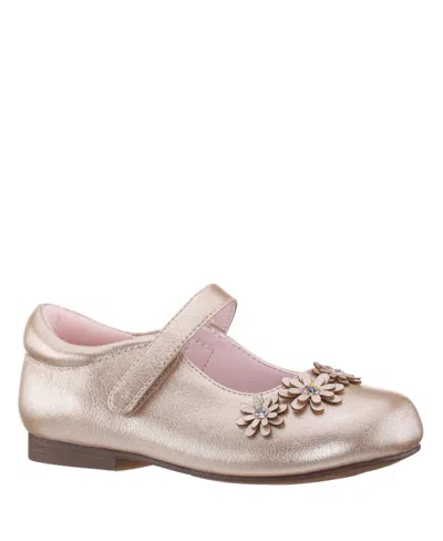 Nina Babies' Toddler Girls Daisy Fashion Dress Shoes In Gold
