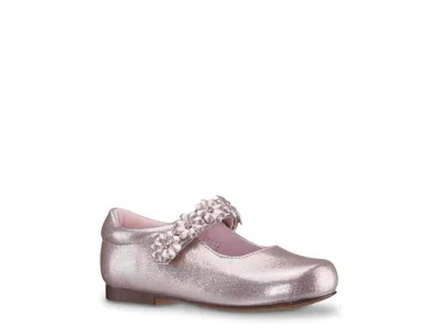 Nina Topher Mary Jane Shoe Kids' In Gold Metallic