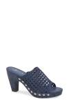Nina Ursula Slide Sandal In Indigo