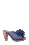 Nina Veneto Sandal In Denim