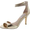 Nina Victora Womens Zipper Peep Toe Heels In Multi