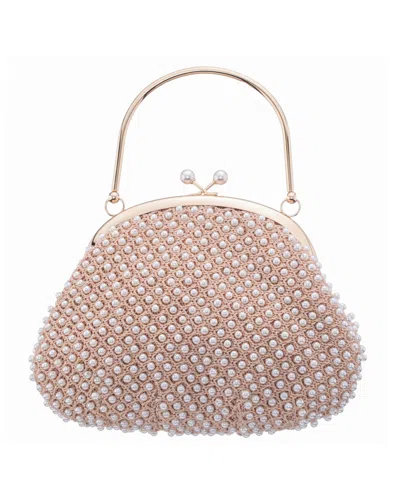 Nina Vintage Style All Over Frame Clutch Bag