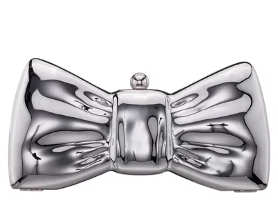 Nina Viva Clutch In Silver