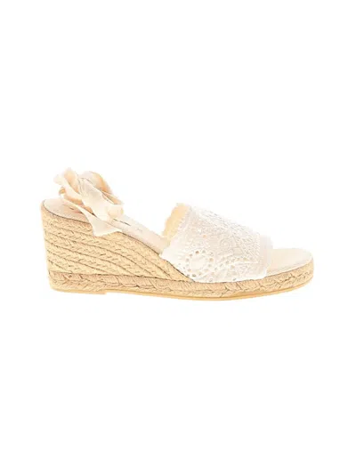 Pre-owned Nina Wedges In White