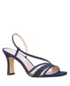 Nina Women's Abbi Asymmetrical Evening Sandals In New Navy